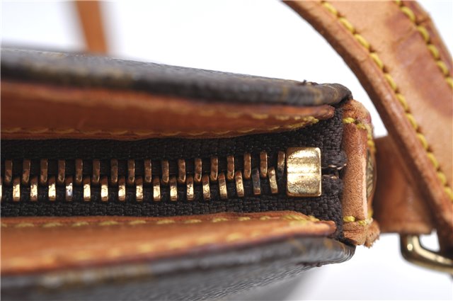 Authentic Louis Vuitton Monogram Drouot Shoulder Cross Body Bag M51290 LV H8535