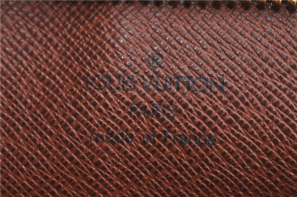 Authentic Louis Vuitton Monogram Drouot Shoulder Cross Body Bag M51290 LV H8535