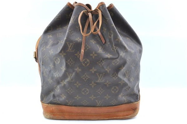Authentic Louis Vuitton Monogram Noe Shoulder Bag M42224 LV H8539