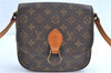 Auth Louis Vuitton Monogram Saint Cloud MM Shoulder Cross Bag M51243 LV H8541