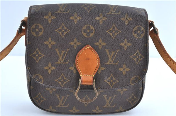 Auth Louis Vuitton Monogram Saint Cloud MM Shoulder Cross Bag M51243 LV H8541