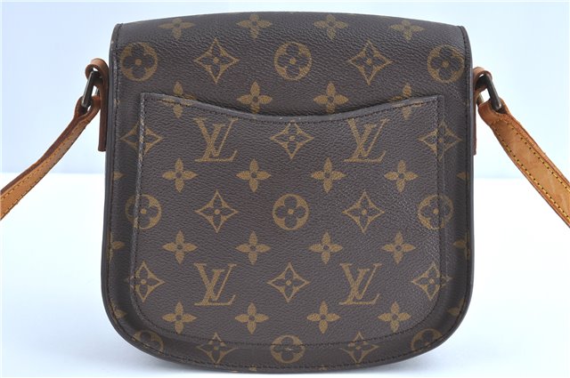 Auth Louis Vuitton Monogram Saint Cloud MM Shoulder Cross Bag M51243 LV H8541