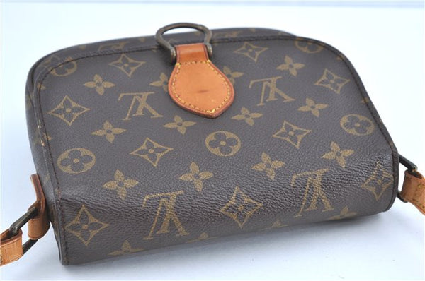 Auth Louis Vuitton Monogram Saint Cloud MM Shoulder Cross Bag M51243 LV H8541