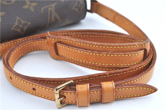 Auth Louis Vuitton Monogram Saint Cloud MM Shoulder Cross Bag M51243 LV H8541