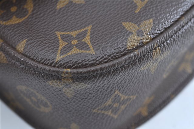 Auth Louis Vuitton Monogram Saint Cloud MM Shoulder Cross Bag M51243 LV H8541
