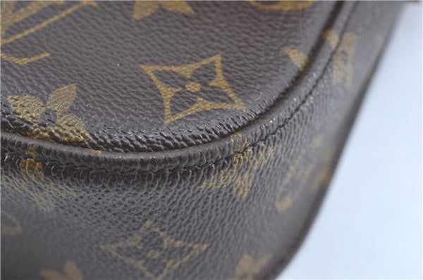 Auth Louis Vuitton Monogram Saint Cloud MM Shoulder Cross Bag M51243 LV H8541