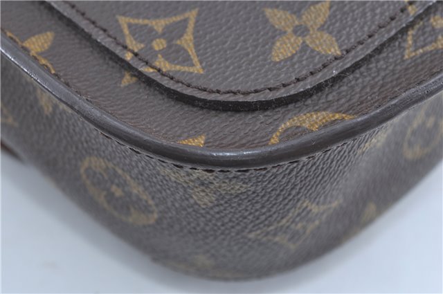 Auth Louis Vuitton Monogram Saint Cloud MM Shoulder Cross Bag M51243 LV H8541