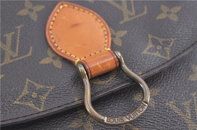 Auth Louis Vuitton Monogram Saint Cloud MM Shoulder Cross Bag M51243 LV H8541