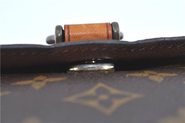 Auth Louis Vuitton Monogram Saint Cloud MM Shoulder Cross Bag M51243 LV H8541