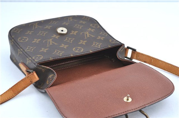Auth Louis Vuitton Monogram Saint Cloud MM Shoulder Cross Bag M51243 LV H8541