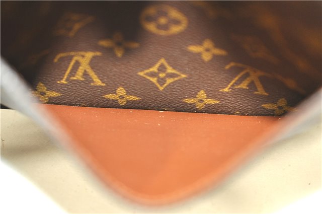 Auth Louis Vuitton Monogram Saint Cloud MM Shoulder Cross Bag M51243 LV H8541