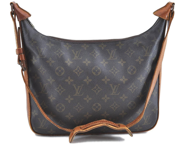 Auth Louis Vuitton Monogram Boulogne 30 Shoulder Cross Bag Old Model LV H8545