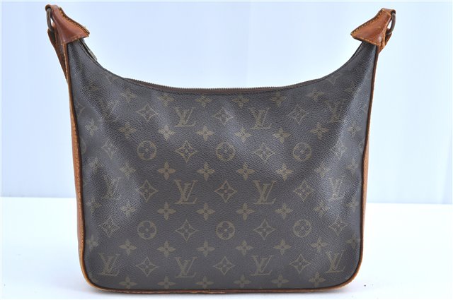Auth Louis Vuitton Monogram Boulogne 30 Shoulder Cross Bag Old Model LV H8545