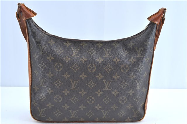Auth Louis Vuitton Monogram Boulogne 30 Shoulder Cross Bag Old Model LV H8545