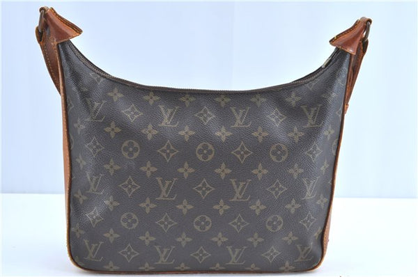 Auth Louis Vuitton Monogram Boulogne 30 Shoulder Cross Bag Old Model LV H8545