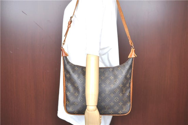 Auth Louis Vuitton Monogram Boulogne 30 Shoulder Cross Bag Old Model LV H8545