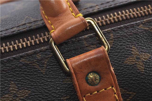 Auth Louis Vuitton Monogram Keepall Bandouliere 50 Boston Bag M41416 LV H8547
