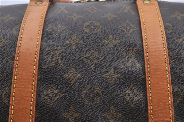 Auth Louis Vuitton Monogram Keepall Bandouliere 50 Boston Bag M41416 LV H8547