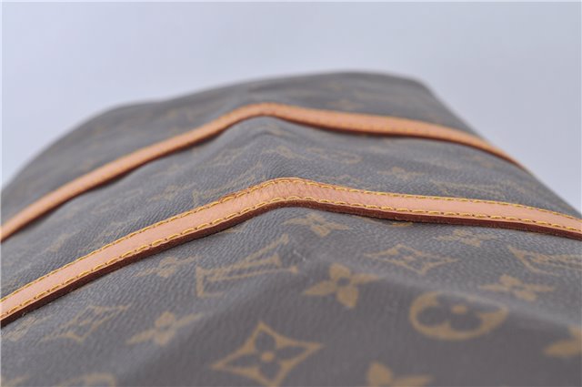 Auth Louis Vuitton Monogram Keepall Bandouliere 50 Boston Bag M41416 LV H8547