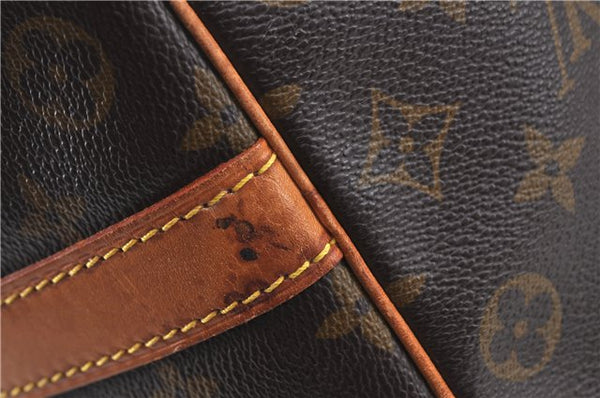 Auth Louis Vuitton Monogram Keepall Bandouliere 50 Boston Bag M41416 LV H8547