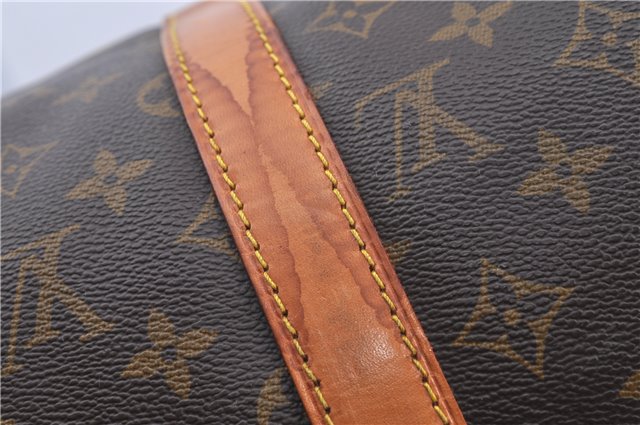 Auth Louis Vuitton Monogram Keepall Bandouliere 50 Boston Bag M41416 LV H8547
