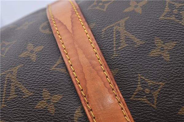 Auth Louis Vuitton Monogram Keepall Bandouliere 50 Boston Bag M41416 LV H8547