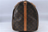 Auth Louis Vuitton Monogram Keepall Bandouliere 55 Boston Bag M41414 LV H8548