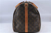 Auth Louis Vuitton Monogram Keepall Bandouliere 55 Boston Bag M41414 LV H8548