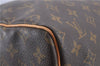 Auth Louis Vuitton Monogram Keepall Bandouliere 55 Boston Bag M41414 LV H8548