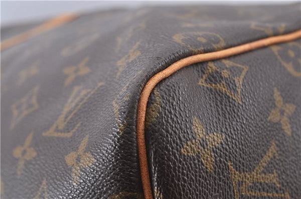 Auth Louis Vuitton Monogram Keepall Bandouliere 55 Boston Bag M41414 LV H8548