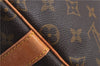 Auth Louis Vuitton Monogram Keepall Bandouliere 55 Boston Bag M41414 LV H8548