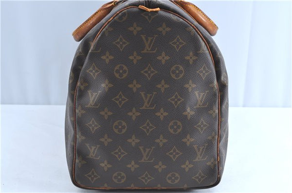 Authentic Louis Vuitton Monogram Keepall 50 Boston Bag M41426 LV H8549