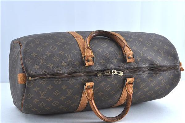 Authentic Louis Vuitton Monogram Keepall 50 Boston Bag M41426 LV H8549