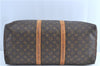 Authentic Louis Vuitton Monogram Keepall 50 Boston Bag M41426 LV H8549