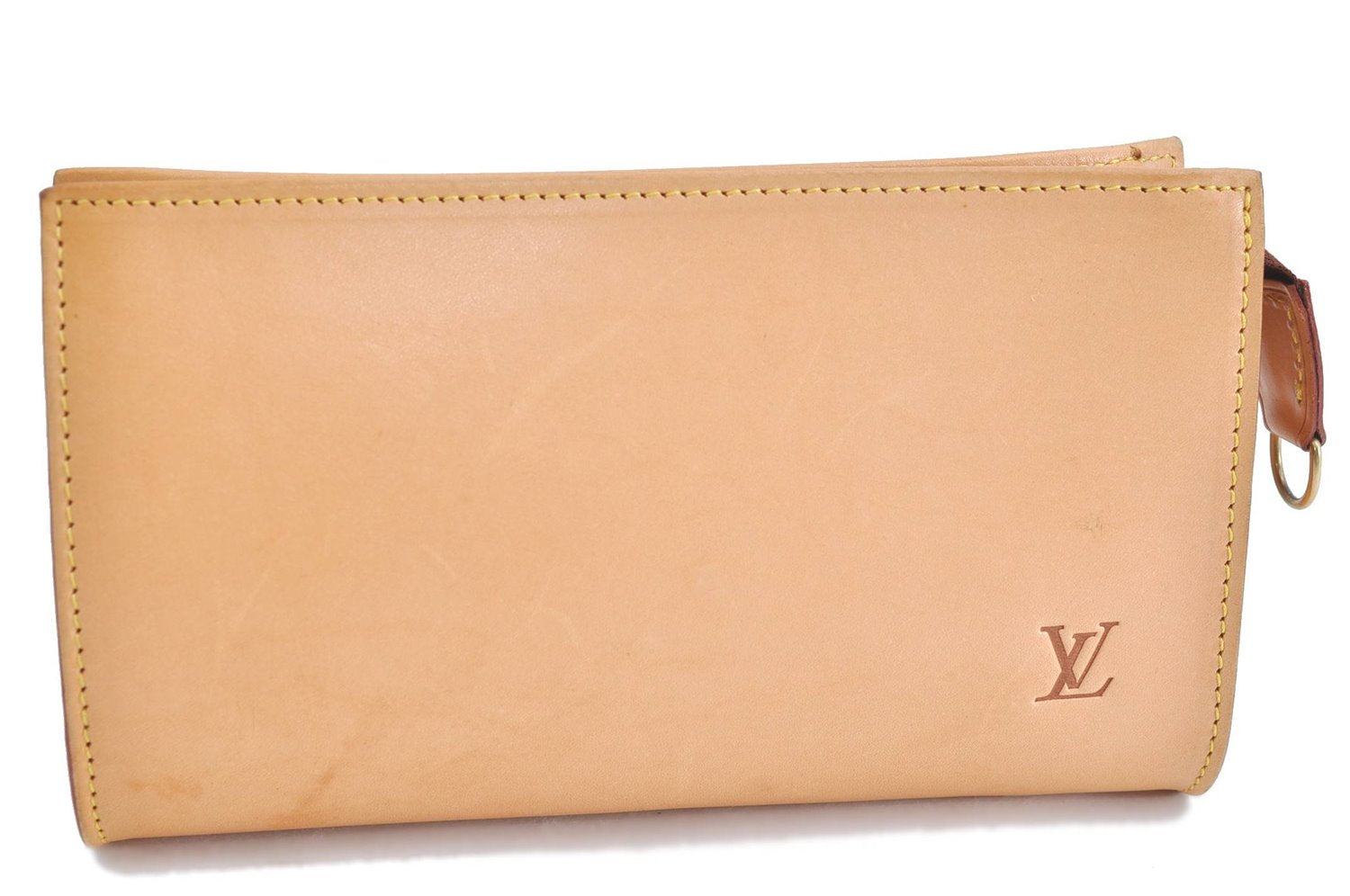 Authentic Louis Vuitton Nomade Pouch Beige LV H8557