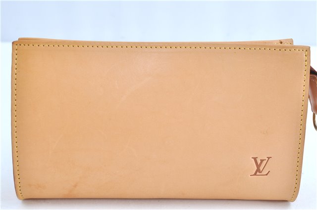 Authentic Louis Vuitton Nomade Pouch Beige LV H8557