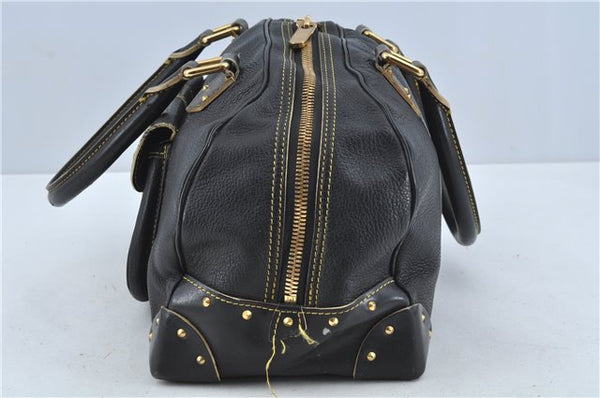 Auth Louis Vuitton Suhali Le Superbe PM Shoulder Hand Bag Balck M91892 LV H8560