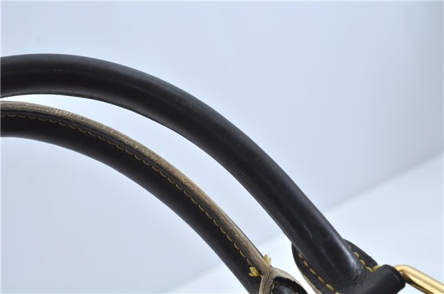 Auth Louis Vuitton Suhali Le Superbe PM Shoulder Hand Bag Balck M91892 LV H8560