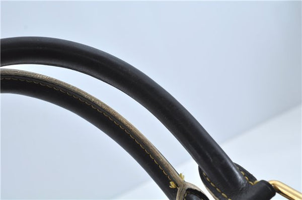 Auth Louis Vuitton Suhali Le Superbe PM Shoulder Hand Bag Balck M91892 LV H8560