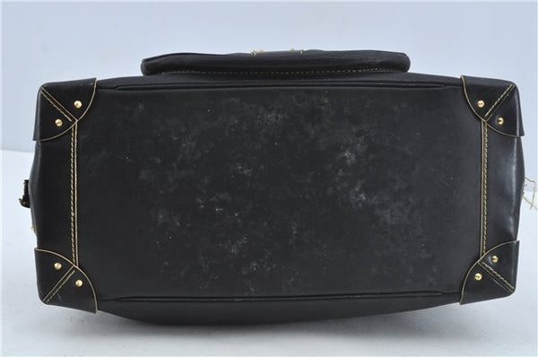 Auth Louis Vuitton Suhali Le Superbe PM Shoulder Hand Bag Balck M91892 LV H8560