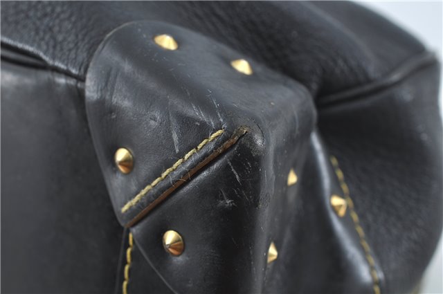 Auth Louis Vuitton Suhali Le Superbe PM Shoulder Hand Bag Balck M91892 LV H8560