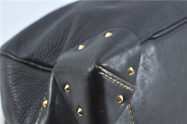 Auth Louis Vuitton Suhali Le Superbe PM Shoulder Hand Bag Balck M91892 LV H8560