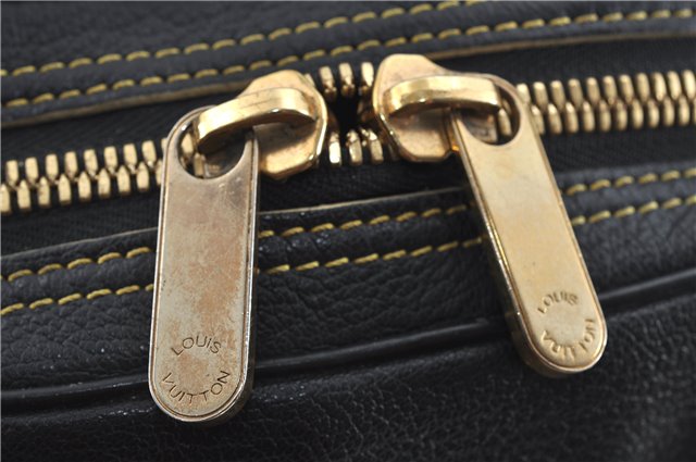 Auth Louis Vuitton Suhali Le Superbe PM Shoulder Hand Bag Balck M91892 LV H8560