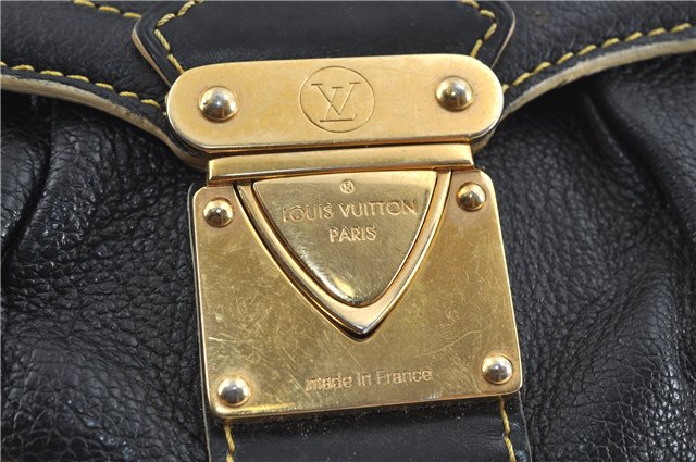 Auth Louis Vuitton Suhali Le Superbe PM Shoulder Hand Bag Balck M91892 LV H8560