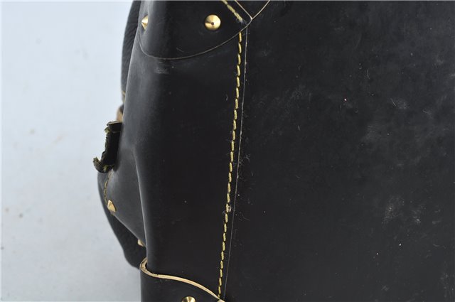 Auth Louis Vuitton Suhali Le Superbe PM Shoulder Hand Bag Balck M91892 LV H8560