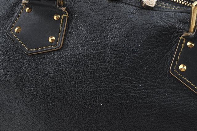 Auth Louis Vuitton Suhali Le Superbe PM Shoulder Hand Bag Balck M91892 LV H8560