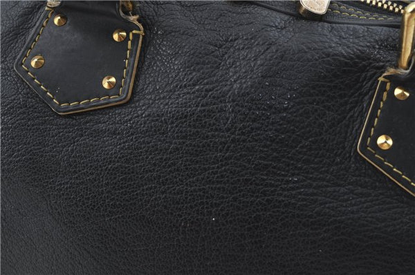 Auth Louis Vuitton Suhali Le Superbe PM Shoulder Hand Bag Balck M91892 LV H8560