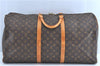 Authentic Louis Vuitton Monogram Keepall 50 Boston Bag M41426 LV H8567