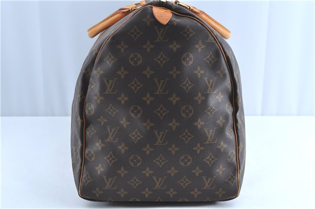 Authentic Louis Vuitton Monogram Keepall 50 Boston Bag M41426 LV H8567