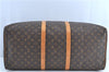 Authentic Louis Vuitton Monogram Keepall 50 Boston Bag M41426 LV H8567